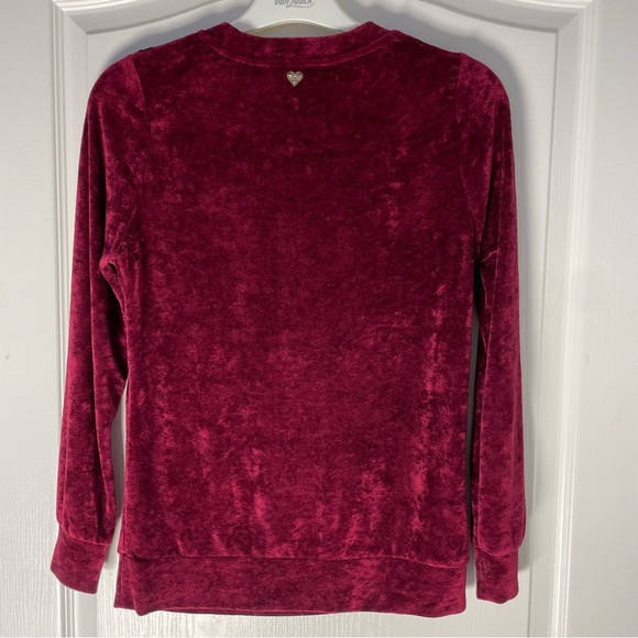 Sz S Velvet &Lace Top. BluGirl Folies - Picture 6 of 8